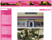 Tablet Screenshot of flowersbythefalls.com